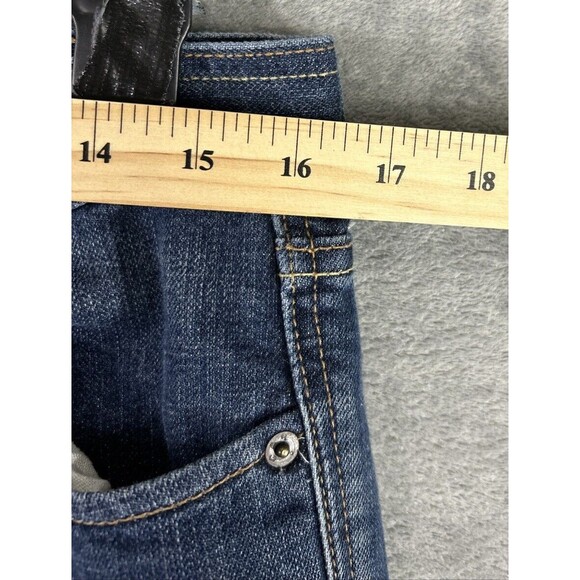 Gap Women's 10 Low Rise Boot Cut Ankle Blue Jeans Classic Flare Western Y2K 90s - Picture 9 of 12